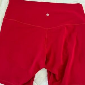 lululemon athletica Women's Align 6” Red AthleticShorts